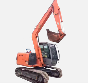 Miniexcavadora Flexible Usada Hitachi ZX70 de 7 Toneladas, de Segunda Mano, 100% Original de Japón, Retroexcavadora Hidráulica en Oferta - Product Image 1