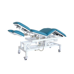 Camilla de Examen Eléctrica Multifuncional con Control Manual, Cama de <span class=keywords><strong>Fisioterapia</strong></span>, Mesa de Quiropráctica Osteopática - Product Image 4