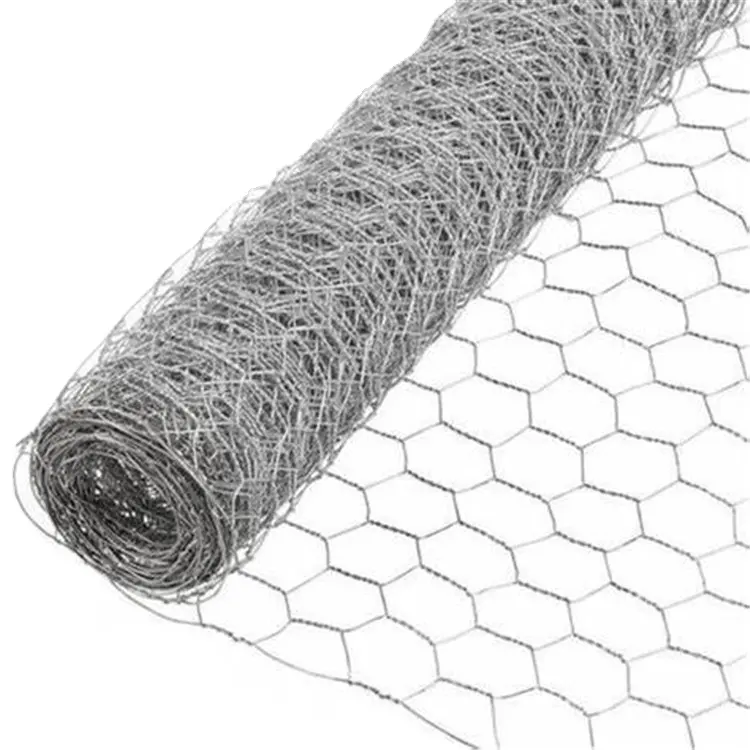 3/4inches Hexagonal Poultry Netting PVC Black Coated Heavy Duty Chicken Wire Netting