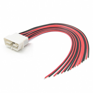 Cable de Extensión OBD2 de 16 Pines Macho de 30cm Aermotor, Arnés de Cableado DIY, Herramienta de Diagnóstico para Automóviles - Product Image 2