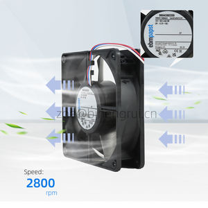 Ventiladores Axiales Compactos de Refrigeración para Gabinetes, 4312/19, 12V DC, 119x119x32mm, Aspas de Plástico, Rodamiento de Bolas, 5W, 2800 RPM - Product Image 3