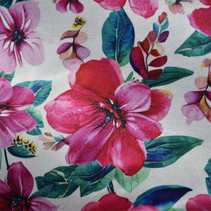 ファッションドレスのシフォン生地にプリントされたチキンファームカントリーバードイースタールースターアニマルプリント - Product Image 5