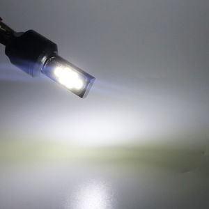 หลอดไฟ LED T20 ในรถยนต์, หลอดไฟเบรค, ไฟสปอยเลอร์หลัง, 15 หลอด, 3030, 12V, สีขาว - Product Image 4