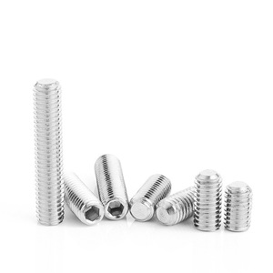 Tornillos de Cabeza Hexagonal de Acero Inoxidable Prosperity M3 M4 M5 M6 DIN913 Grado A para Uso en la Industria de la Construcción - Product Image 1