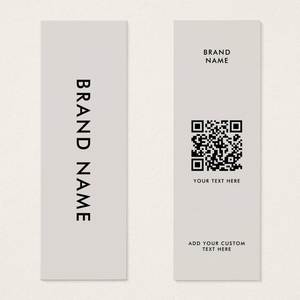Étiquettes de vêtements écologiques personnalisées avec code QR, RFID intelligent et étiquettes de marque NFC, adaptées aux vêtements et accessoires. - Product Image 2