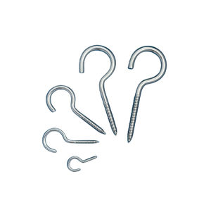 Fábrica de vendas diretas Níquel banhado ovelhas olho unhas parafusos ganchos anéis unhas laço ganchos metal parafuso olho - Product Image 2