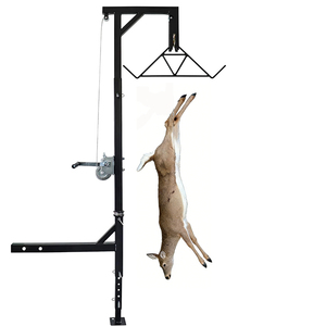 Base réglable - Support pivotant à <span class=keywords><strong>360</strong></span> degrés pour le levage de cerfs monté sur engin de chasse, capacité 400 lb - Product Image 1