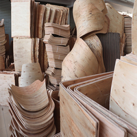 Cadre de chaise de salle à manger en contreplaqué d'eucalyptus, 12m d'épaisseur, pièces de chaise, bon prix