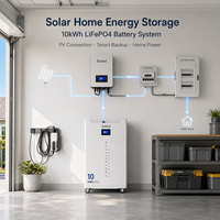 Sistema de Batería LFP Solard de 51V 200Ah de Alta Eficiencia, Precio Accesible, Ideal para Cooperación entre Agencias de Apartamentos, 10kWh
