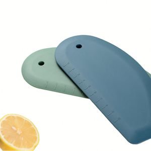 Custom Flexible Silicone Bowl Scraper Kitchen Plastic <b>Bench</b> Dough Baking & Pastry <b>Tool</b> - Product Image 4