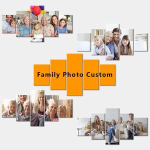 Stampa su tela a 5 pannelli Seascape Art/stampa fotografica digitale personalizzata pittura su tela a buon mercato per la decorazione domestica - Product Image 5