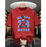 Vente en gros de top qualité nouveau style de marque créateur de mode bapees t-shirt tendance ample imprimé bapees t-shirt de sport décontracté