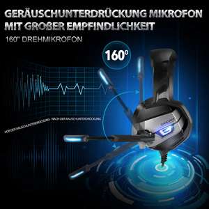 Auriculares Retro <span class=keywords><strong>Onikuma</strong></span> K5 de <span class=keywords><strong>calidad</strong></span> de sonido de alta fidelidad, auriculares multifunción con Control de cable, auriculares impermeables para juegos, fábrica de auriculares - Product Image 6