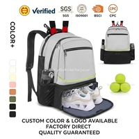 Sac à dos balle étanche de couleur personnalisée sac de pickleball de pagaie de tennis de table de voyage et de sport avec logos