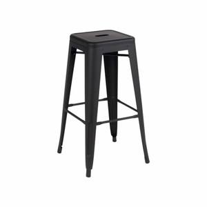 <span class=keywords><strong>Tabouret</strong></span> <span class=keywords><strong>de</strong></span> <span class=keywords><strong>bar</strong></span> en métal empilable à dossier bas avec cadre en acier enduit <span class=keywords><strong>de</strong></span> poudre, prix d'usine, Chine - Product Image 3