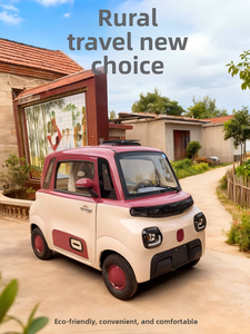 Vehículo de Cuatro Ruedas Totalmente Cerrado, Vehículo Eléctrico Pequeño para Mujeres, para Desplazamientos Diarios, con Ventanas Eléctricas y Cámara de Reversa - Product Image 2