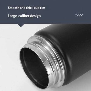 16oz Space Pot Best Seller 304 Stainless Steel Sports Water Bottle Vacuum Insulated <b>Cup</b> <b>Large</b> Capacity Outdoor Water <b>Cup</b> - Product Image 3