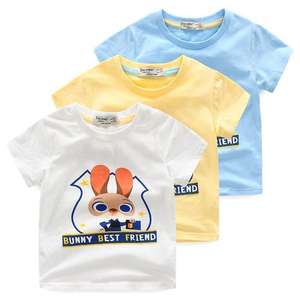 Camisetas Infantiles de Alta Calidad con Estampado de Dibujos Animados Personalizados, Importadas de China - Product Image 1