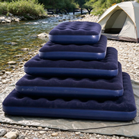 Matelas pneumatique pliable pour le camping, résistant à l'eau, sac de transport, logo personnalisé, fournisseur OEM