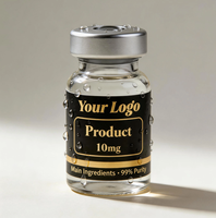 Étiquette pour flacon de poudre de 3ml, 5ml, 10ml, étiquette pour flacon cosmétique ou d'huile essentielle, étiquette pour flacon de peptide de 3ml, étiquette pour flacon de peptide.