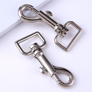 신상품 알루미늄 캠핑용 카라비너 메탈 클립 고리 키링 스냅 후크 다채로운 각인 스위블 - Product Image 6