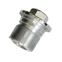 Phare de fourche à pneu avant de moto, 10 pièces, avec couvercle d'amortissement, boulon et accessoire de vis