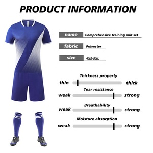 Maillot de football, ensembles de football, vêtements de football à séchage rapide, maillots de football pour hommes, uniformes de football, maillots de football pour hommes - Product Image 4