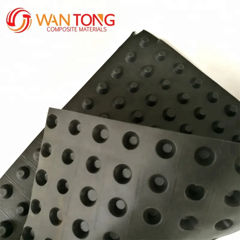 12mm Dimple Height Drain Cell Drainage Board for Roof Garden