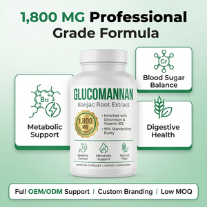 Capsules de Glucomannane de <span class=keywords><strong>Konjac</strong></span> à Marque Blanche – Coupe-Faim Intelligent <span class=keywords><strong>pour</strong></span> la Perte de Poids - Product Image 3