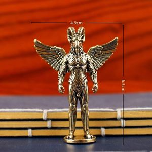 Estatua de Ángel en Latón Electrochapado Vintage para Regalo Decorativo Moderno - Product Image 2