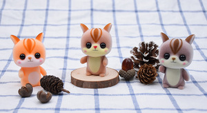 Trung Quốc Nhà Máy làm OEM Nhựa Bộ sưu tập đồ chơi đổ xô động vật đồ chơi Fluffy đồ chơi sóc - Product Image 6