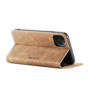 CaseMe — coque de téléphone souple en cuir, étui à rabat classique rétro pour OPPO Realme 6 6Pro, modèle A8 A91 A92 A90 F11 <span class=keywords><strong>Pro</strong></span> - Product Image 3