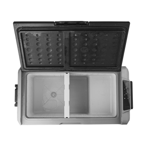Réfrigérateur congélateur à porte amovible avec port USB ALPICOOL accessoires de <span class=keywords><strong>camping</strong></span> pour voiture réfrigérateur portable détachable avec poignée et W - Product Image 3