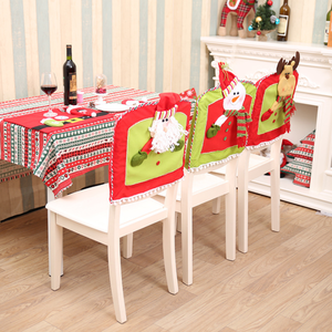 <span class=keywords><strong>Amazon</strong></span> caliente nueva cubierta de la silla de Navidad Silla de cubierta de silla - Product Image 3