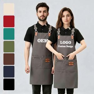 Suitable Forapron Hair Nail Salon Reusable and Durable Sleeveless Apron With Customizable Logo - Product Image 1