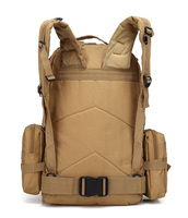 PROMO EXCEPTIONNELLE : Sac de Rangement Tactique Extérieur Pliable 55L en Oxford Respirant, Imperméable et Résistant à l'Usure avec Cadre Externe et Fermeture Éclair pour la Montagne
