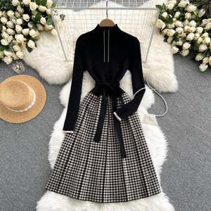 Buy In Bulk Winter One Piece Dress Soft Knit Fabric | Alibaba.com