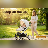Machine à bruit blanc portable, directe usine, avec capteur de pleurs pour bébé, lumières LED douces jaunes et rouges, pour apaiser les nourrissons