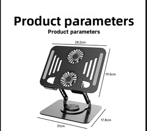 <span class=keywords><strong>Support</strong></span> de bureau pour ordinateur <span class=keywords><strong>portable</strong></span> en aluminium réglable et surélevé pour chaise de bureau – Meilleure vente - Product Image 6