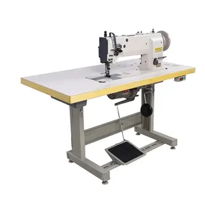 Double needle thick thread thick material sewing machine