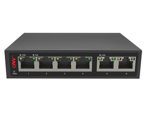 พอร์ตสวิตช์ 6 พอร์ต 10/100M Bt PoE หมายเลข 1-4 รองรับการจ่ายไฟและกำลังไฟพอร์ตเดียวคือ 90W - Product Image 2