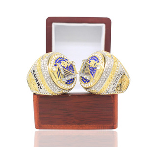 Anillo Conmemorativo del Campeonato de los Golden State Warriors 2018, Personalizado para Fanáticos, de Acero Inoxidable de Alta Calidad con Diamantes Brillantes para Hombre - Product Image 6