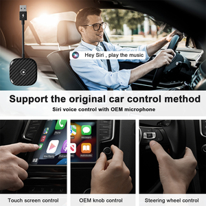 Adaptateur <span class=keywords><strong>Carplay</strong></span> sans fil Dongle Filaire vers sans fil Adaptateur <span class=keywords><strong>CarPlay</strong></span> Usb Type C Android Auto Dongle Car Play Converter pour <span class=keywords><strong>Apple</strong></span> - Product Image 2