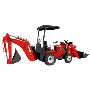 Free Shipping Cheaper Price And Better Quality 2023 Famous Brand Chinese Mini Excavator Backhoe Loader For Sale