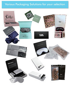 Masque pour les yeux respirant au design personnalisé 2026, masque pour les yeux en coton 3D avec emballage - Product Image 6