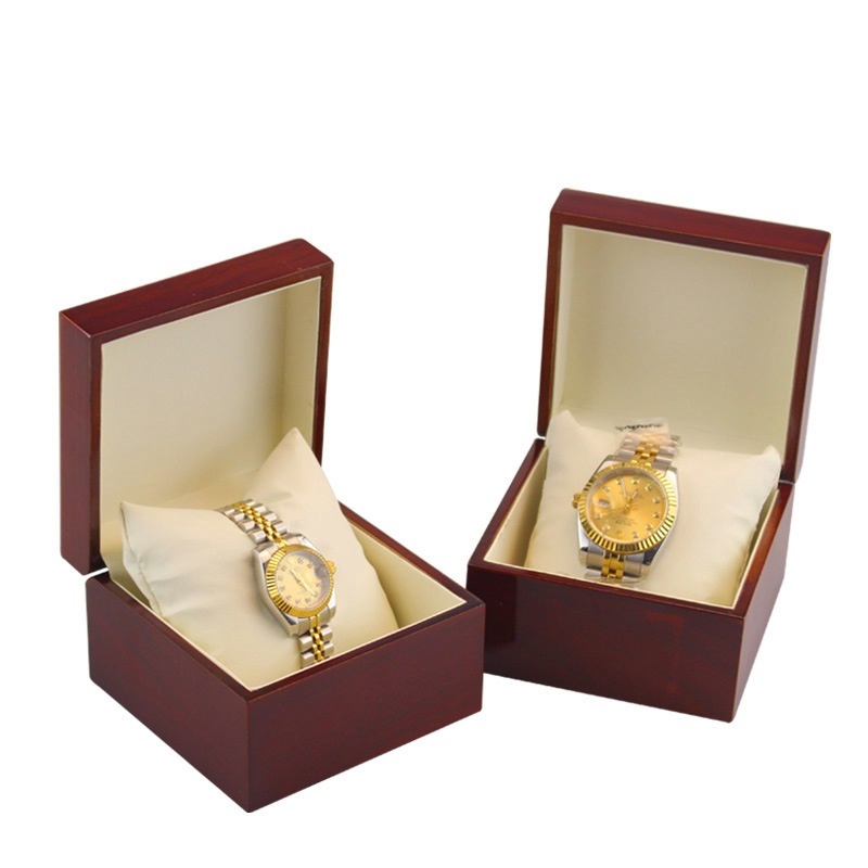 Faux Pu Leather Wrist Watch Box