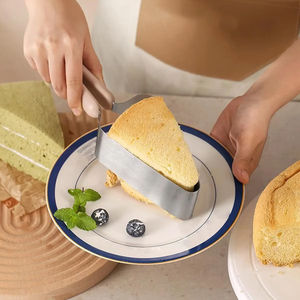 Wholesale Stainless Steel Cake Slicer <b>Cutter</b> Tongs Server Desserts Pastry <b>Bread</b> Pizza Metal Pie Knife Lifter Tool - Product Image 5