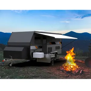 15ft australiano europeo ibrida di lusso cinese camper off road mobile casa mobilhome auto caravan hauler giocattolo trailer di viaggio