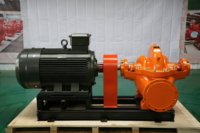 Solution de pompe à eau à double aspiration haute efficacité, unité horizontale à corps divisé robuste pour centrale électrique