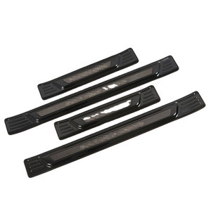 WZXD - Protectores de Umbral de Puerta de Titanio Negro para Automóvil, Placa de Protección Interior para Byd Seal 2021 2022 - Product Image 4